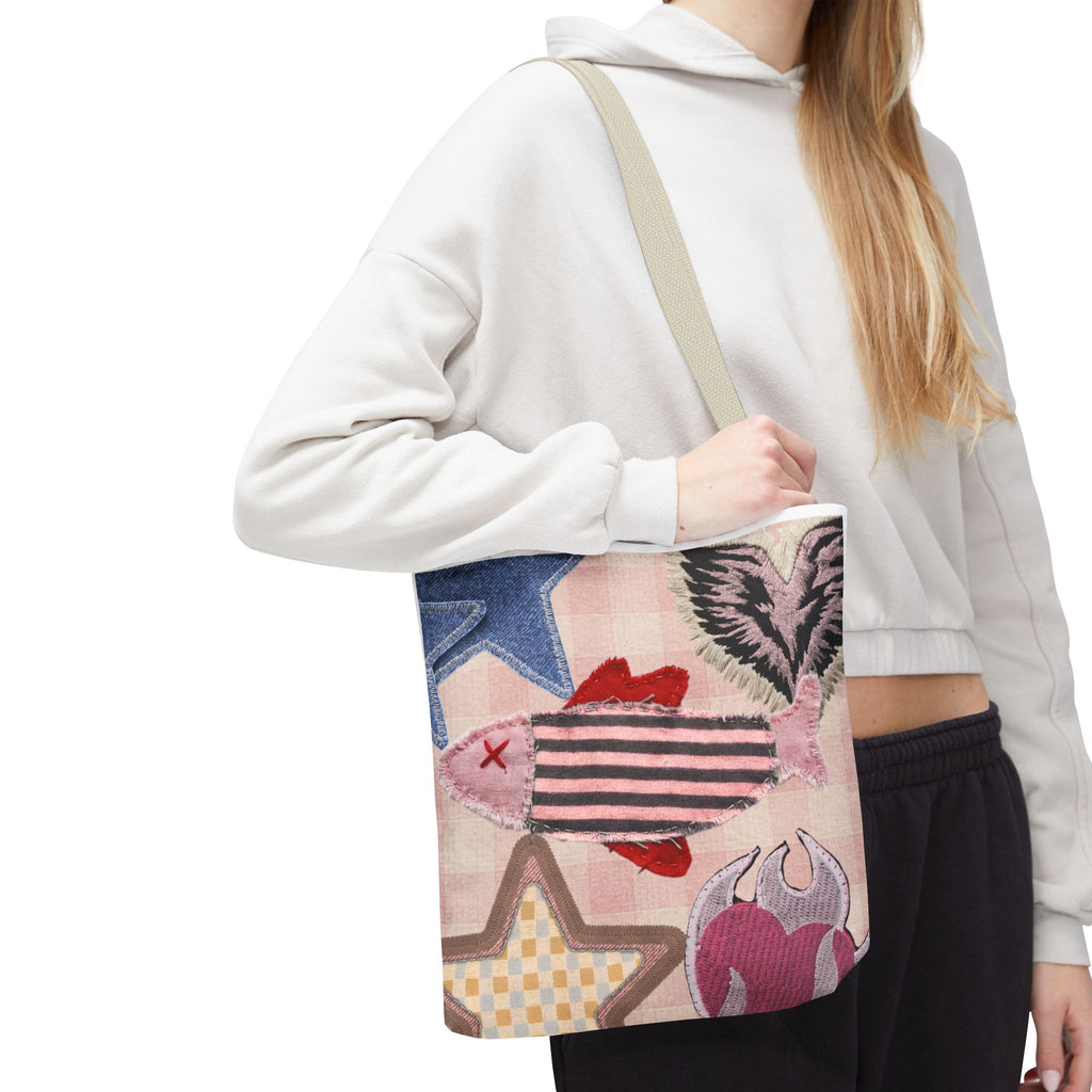 Patchwork Summer Tote Bag — Adorable Beach & Everyday Carry