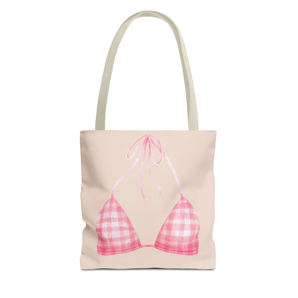 Pink Bikini Summer Tote Bag – Beach, Pool & Vacation Carryall