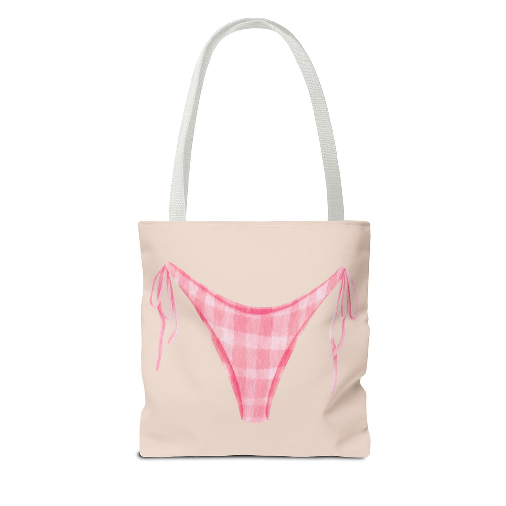 Pink Bikini Summer Tote Bag – Beach, Pool & Vacation Carryall