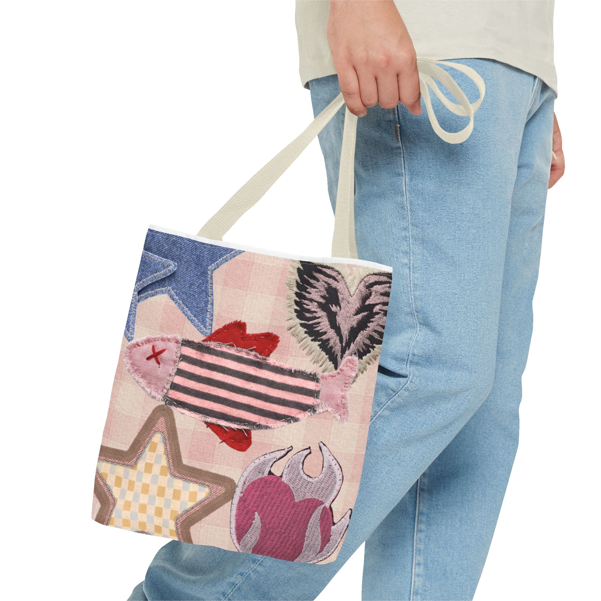 Patchwork Summer Tote Bag — Adorable Beach & Everyday Carry
