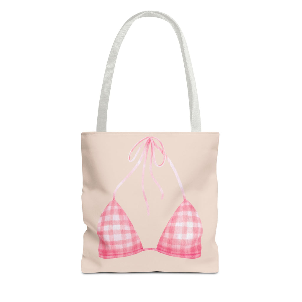 Pink Bikini Summer Tote Bag – Beach, Pool & Vacation Carryall