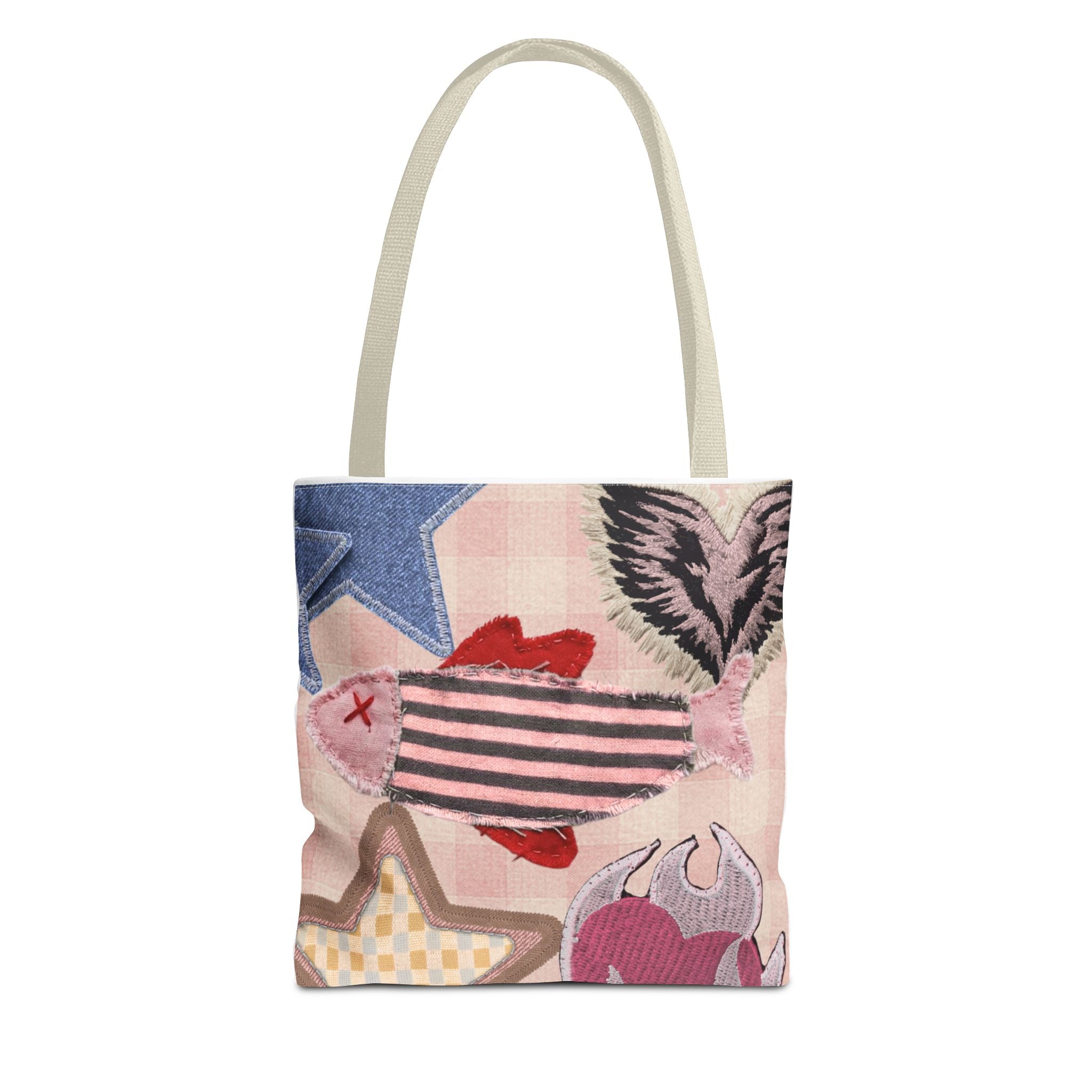 Patchwork Summer Tote Bag — Adorable Beach & Everyday Carry