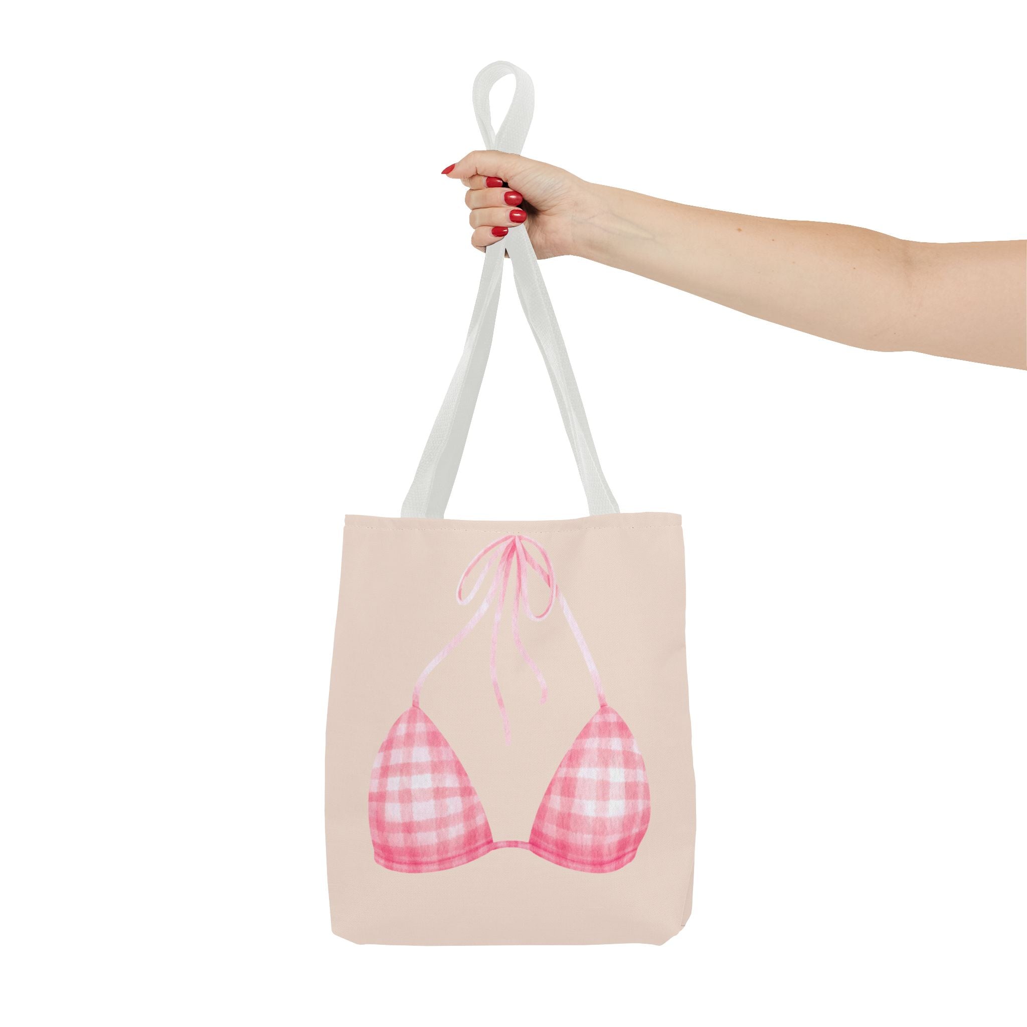 Pink Bikini Summer Tote Bag – Beach, Pool & Vacation Carryall