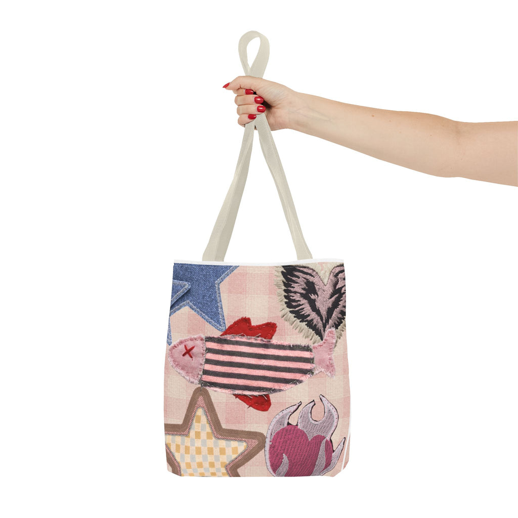 Patchwork Summer Tote Bag — Adorable Beach & Everyday Carry